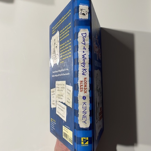 Diary of a Wimpy Kid Hardback Book- Rodrick Rules - Picture 2 of 5